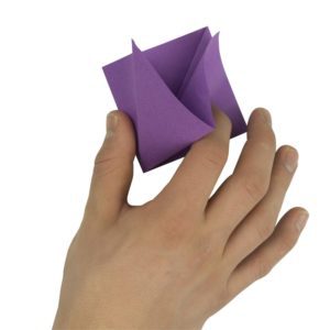 Origami Blume Schritt 9
