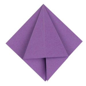 Origami Blume Schritt 19