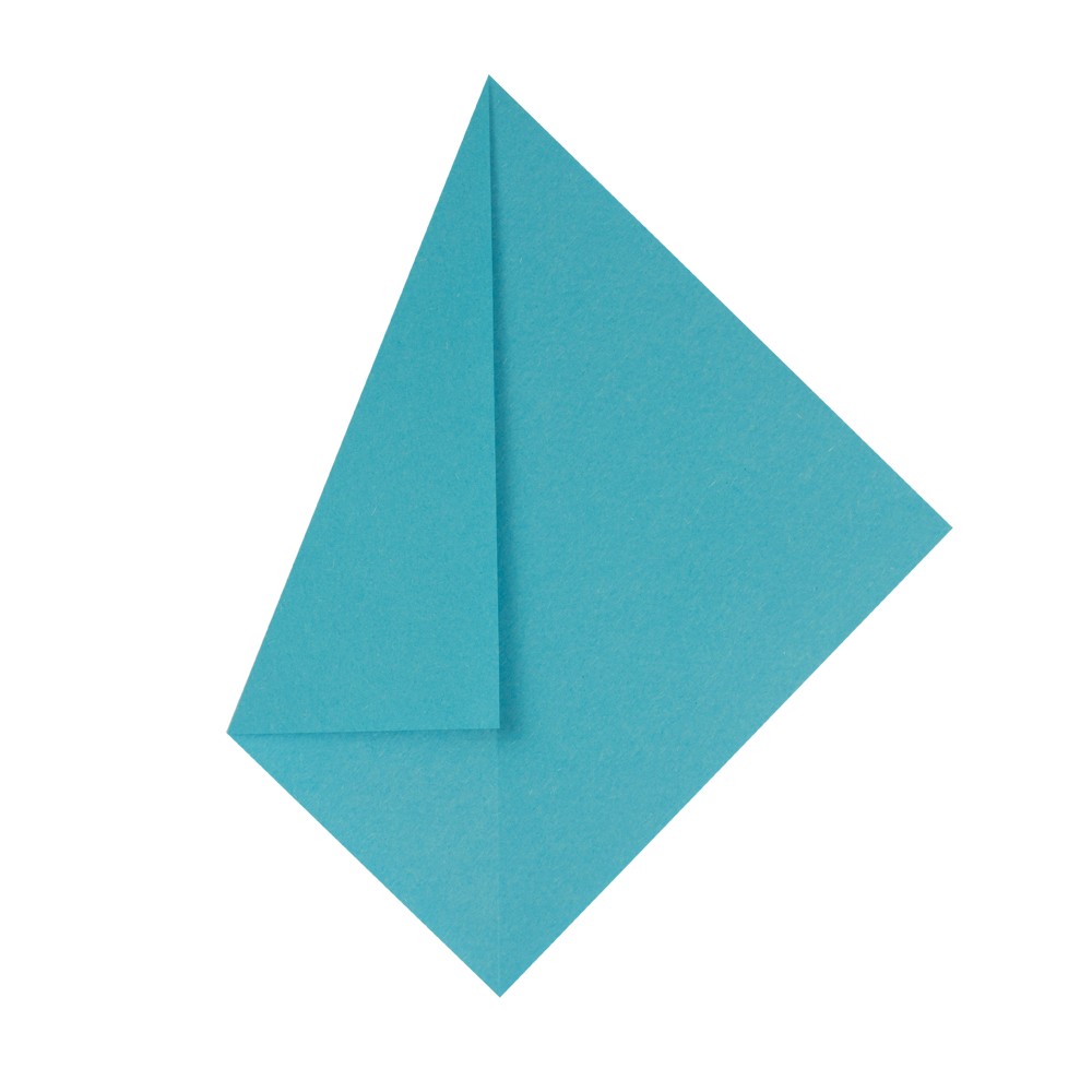 Origami Kranich - Schritt 2