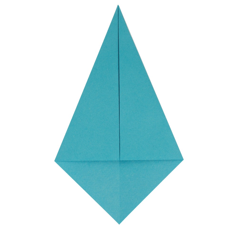 Origami Kranich - Schritt 3