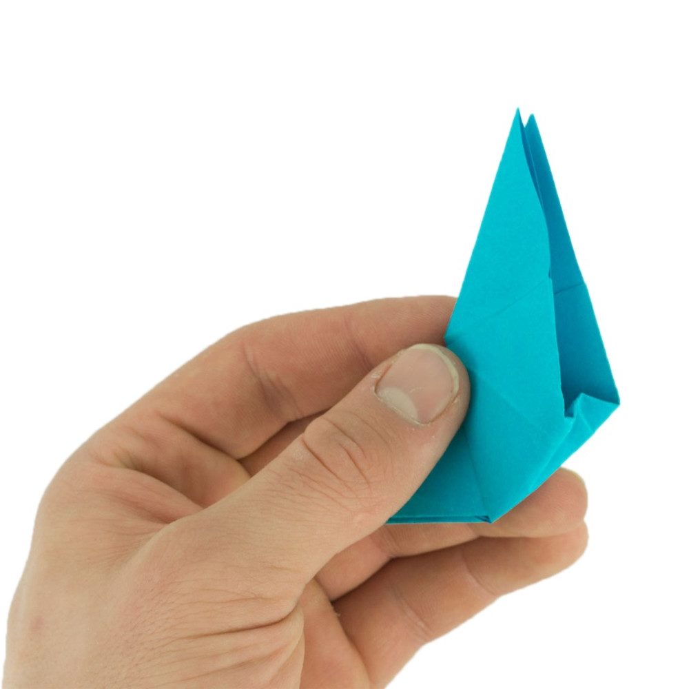 Origami Schmetterling Schritt 20