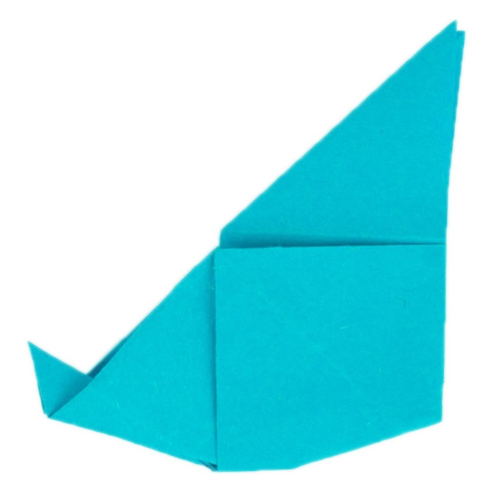 Origami Schmetterling Schritt 21