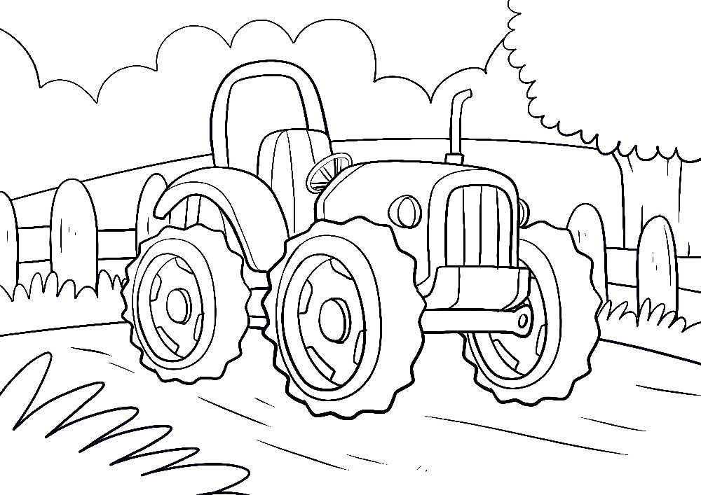 【ᐅᐅ】 kostenlose ausmalbilder fahrzeuge  traktoren autos