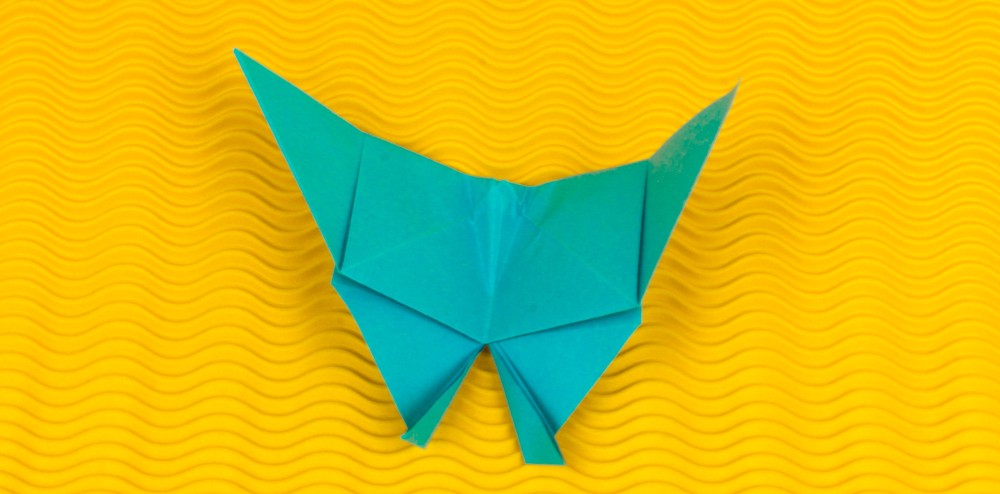 Origami Schmetterling Basteln Anleitung In Nur 3 Minuten
