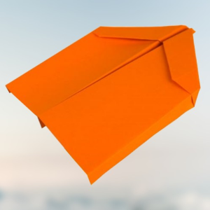 ✈️ Bigwing - Papierflieger falten - Der Flieger mit den großen Tragflächen!