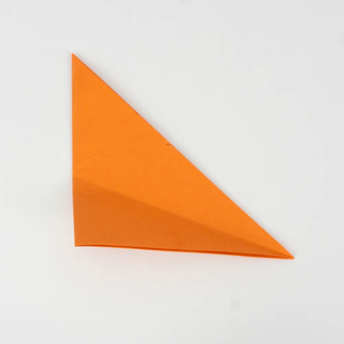 Schritt 5- Origami Papier in Dreiecksform 