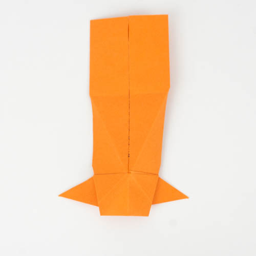 Origami Koi Fisch falten - Schritt 14 von 25