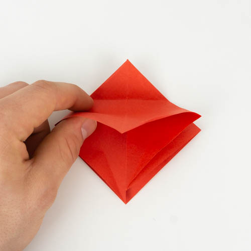 Origami Tropenfisch - Den Körper falten - Schritt 1