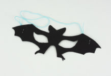 Fledermaus Masken basteln Eine Fledermaus Maske basteln - Vorlage kostenlos zum Download