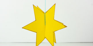 Sterne basteln mit Kindern Sterne basteln mit Kindern inklusiver kostenloser Vorlage zum Ausdrucken - Stern basteln zu Weihnachten